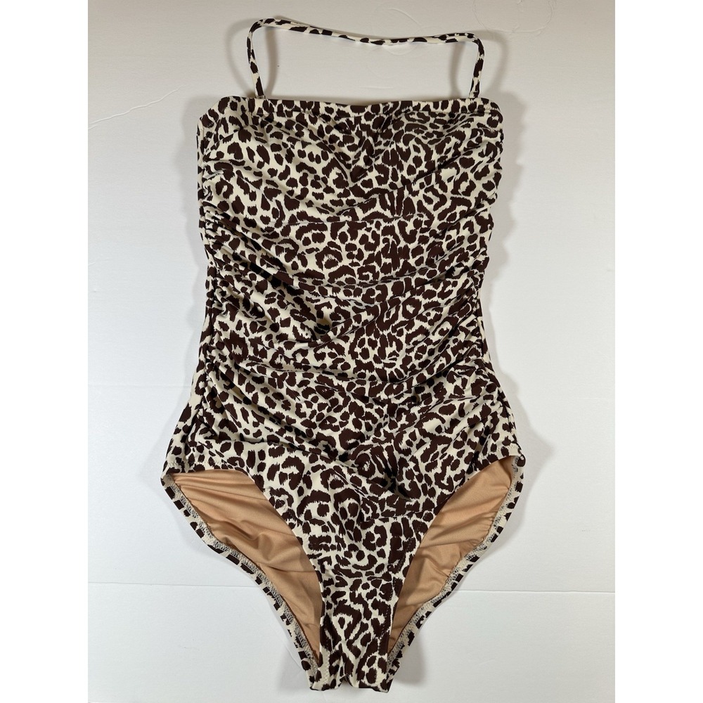 J. Crew Women's Leopard One Piece XS